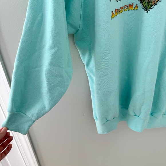 Gopher Sport Blue/Teal‎ "Arizona" Graphic Crewneck Sweatshirt (3X) - Picture 5 of 11